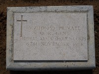 Struma Military Cemetery - Gent, Oswald Rushton